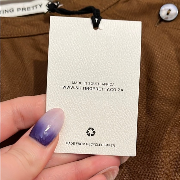 Sitting Pretty Mai Round Neck Frill Blouse South African Boutique Sleeveless Top - Picture 6 of 12